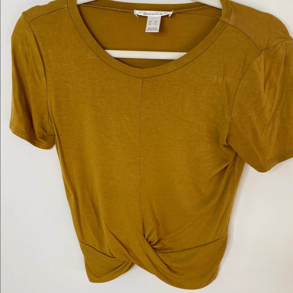 Orange shirt
